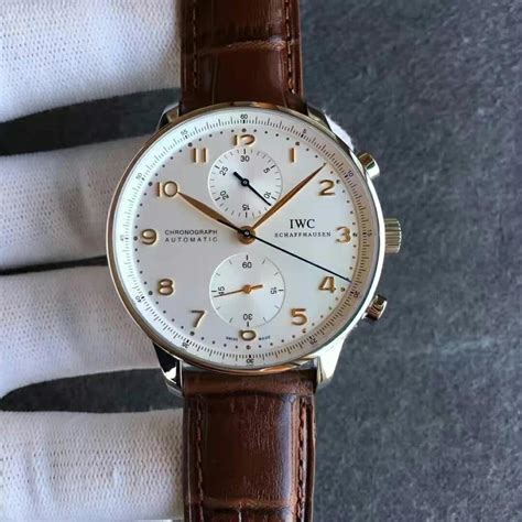 iwc schaffhausen portuguese chronograph replica|schaffhausen watch price.